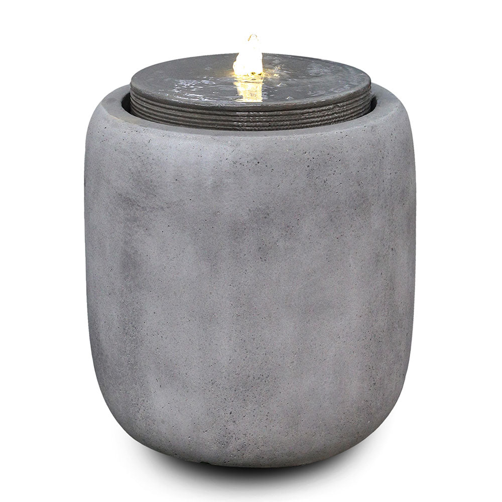 WELLINGTON NATURAL CONCRETE FOUNTAIN D45CM