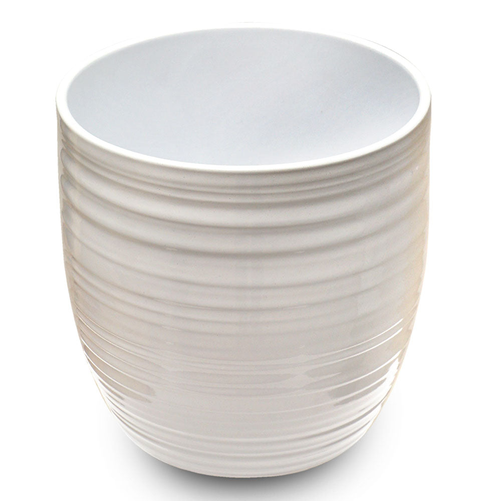 PEORIASH WHITE PLANTER - حوض بيورياش الابيض