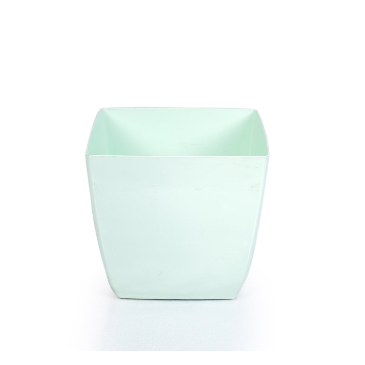 SANTIAGO PASTEL SQUARE AQUAMARINA PLASTIC POT 13 حوض سانتياغو