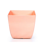 SANTIAGO SQUARE PORCELLANA PLASTIC POT W11CM - حوض سانتياغو