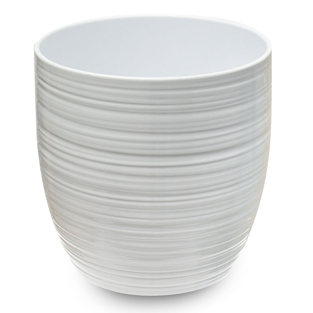 PEORIASH WHITE PLANTER - حوض بيورياش الابيض