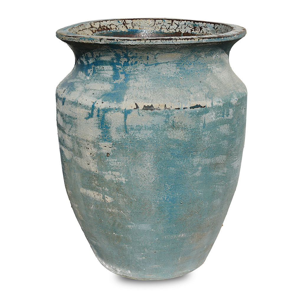 ZUTPHEN BLUE CERAMIC PLANTER