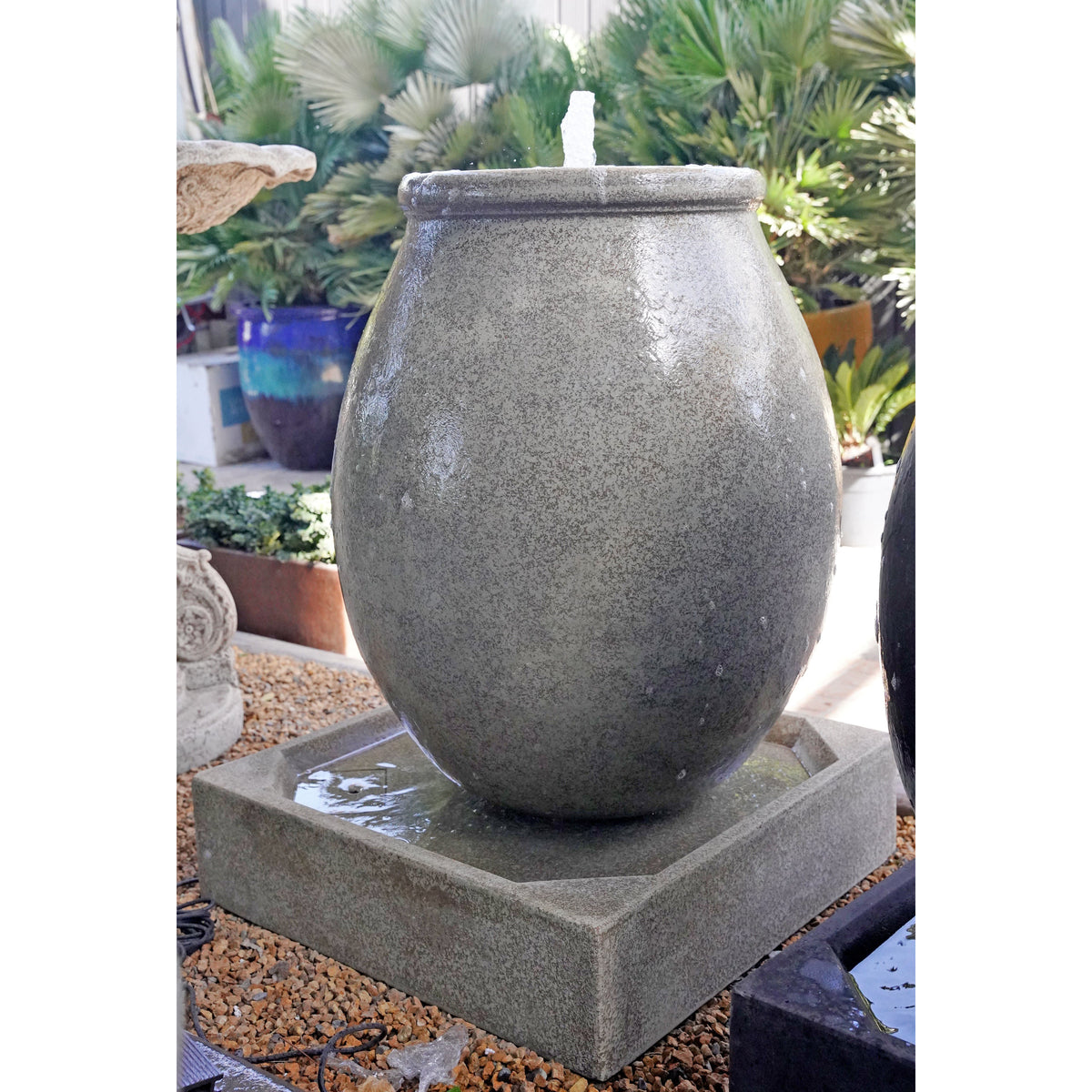 EROSE JAR FOUNTAIN RUSTY BEIGE (EXTENDED WATER PIPE NOT REQUIRED)