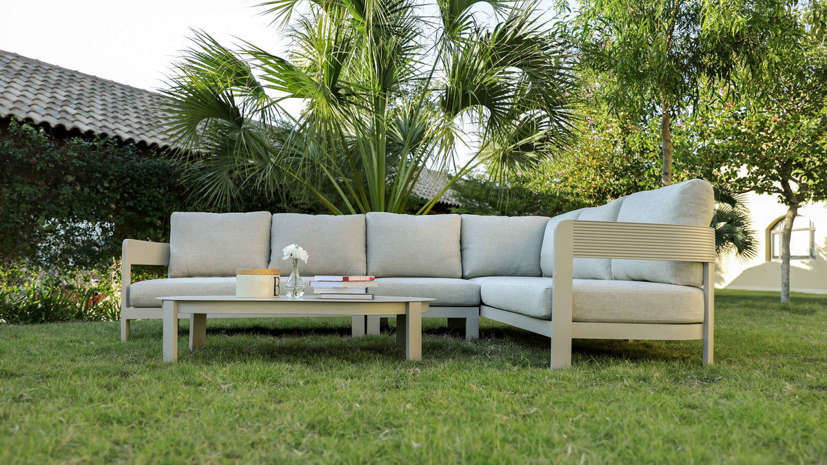 MECHELEN BEIGE SOFA SET - طقم اريكة - بيج