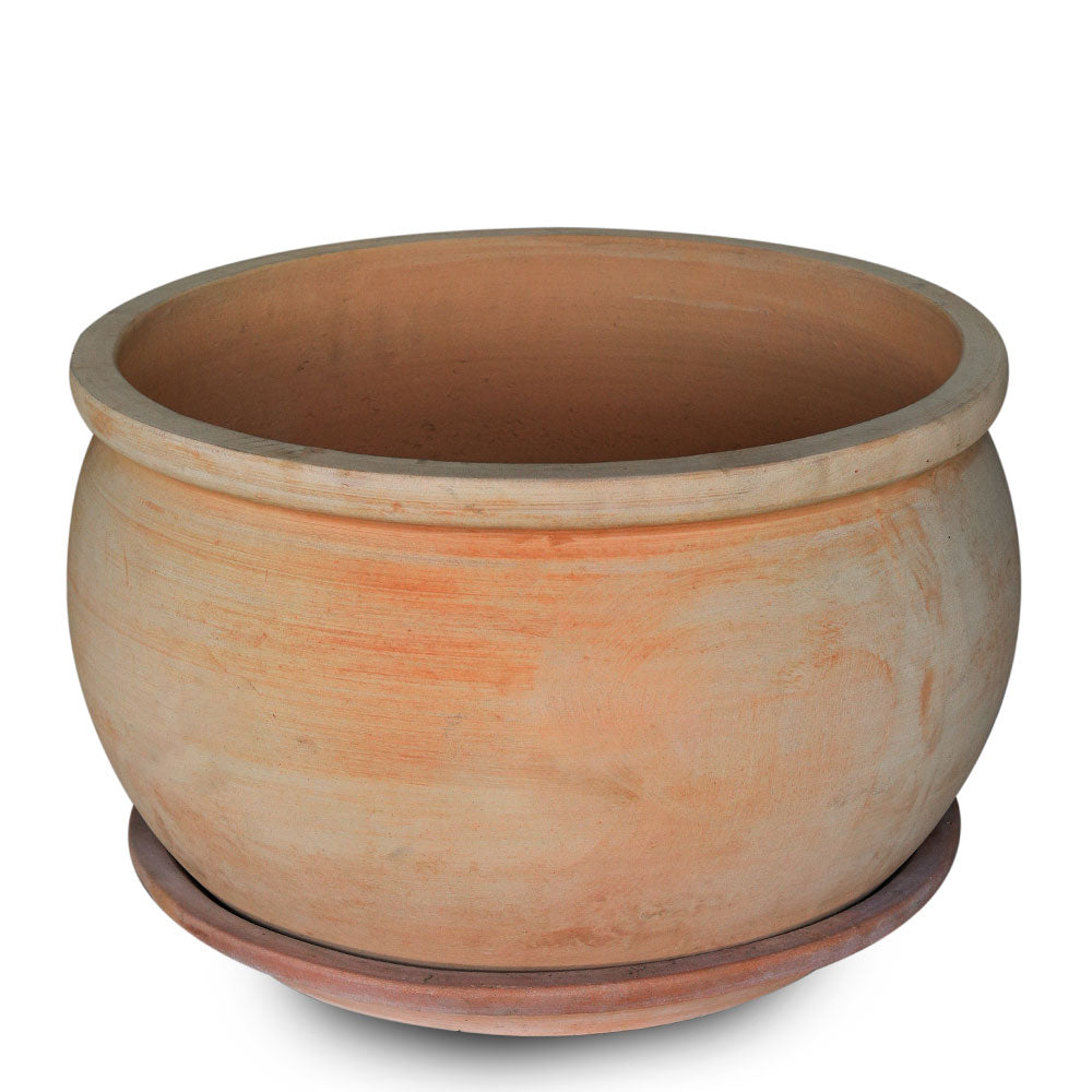 TERRA-COTTA POT D-51cm حوض تيراكوتا