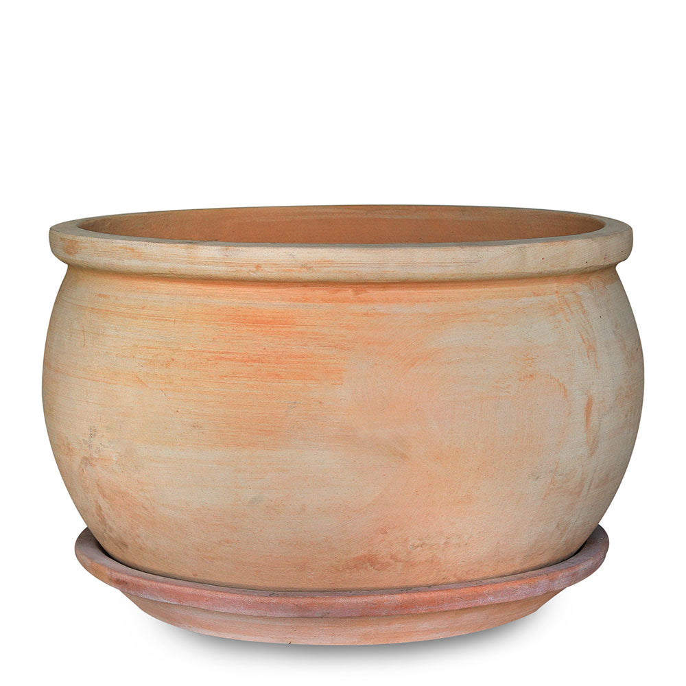 TERRA-COTTA POT D-51cm حوض تيراكوتا