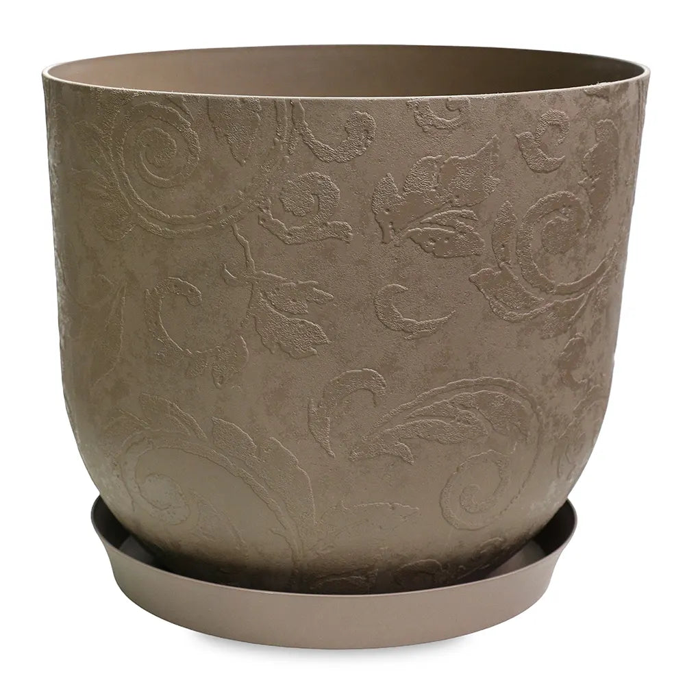 LORIENT BEIGE PLASTIC POT D 30 CM - حوض بلاستيك