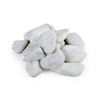 PURE WHITE PEBBLES STONE 40-60MM 25KG BAG - حصى أبيض نقي ٤٠-٦٠ مم كيس ٢٥ كجم