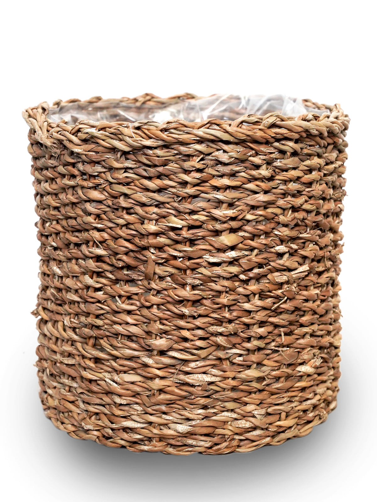 ARTIFICIAL AZALEA YELLOW FLOWER PLANT IN NATURAL HANDMADE BASKET-ازاليا صناعى ورد أصفر في سلة