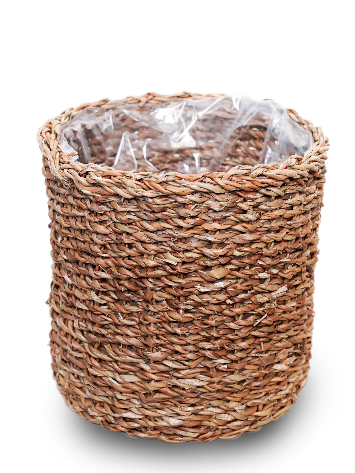 ARTIFICIAL AZALEA YELLOW FLOWER PLANT IN NATURAL HANDMADE BASKET-ازاليا صناعى ورد أصفر في سلة