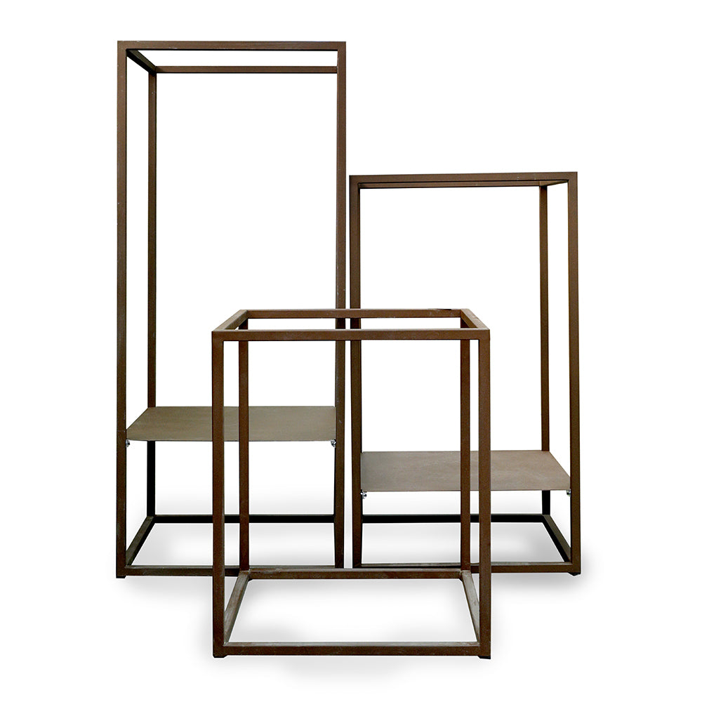 MENTON BRONZE IRON STAND - ستاند حديد برونزي