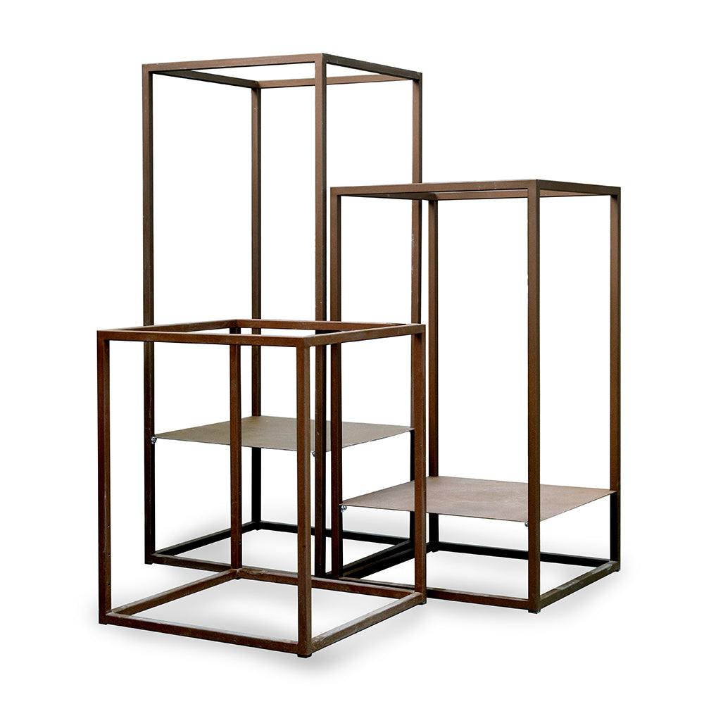 MENTON BRONZE IRON STAND - ستاند حديد برونزي