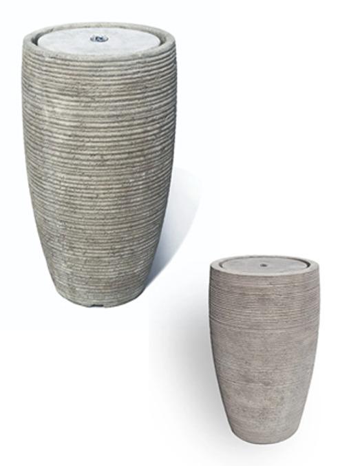 WINTINNA NATURAL CONCRETE FOUNTAIN D46CM