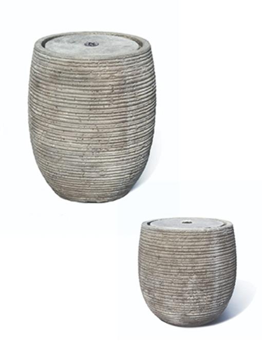 WINTINNA NATURAL CONCRETE FOUNTAIN D30CM -نافورة وينتينا