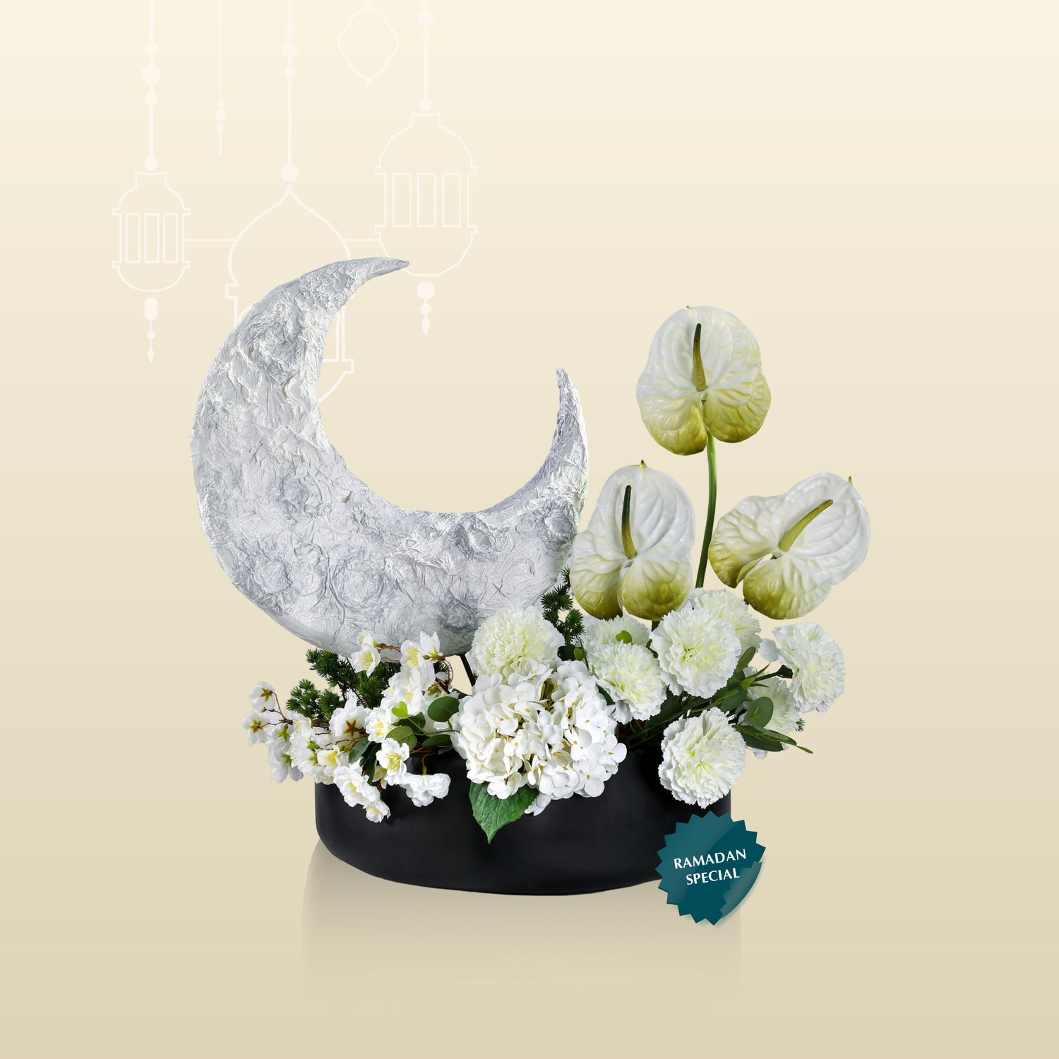 سانسفيريا سيليندريكا في حوض أخضر عتيق