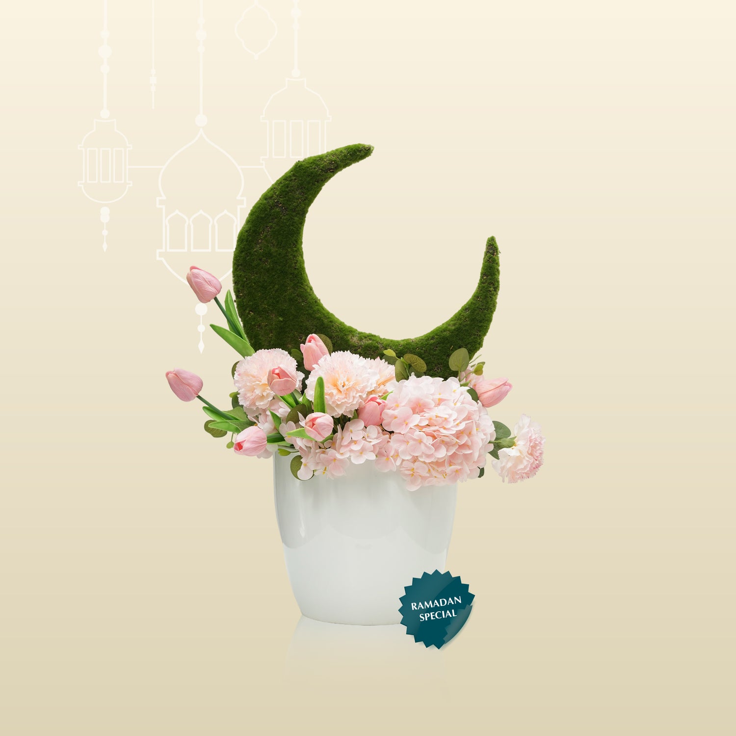 سانسفيريا سيليندريكا في حوض أخضر عتيق