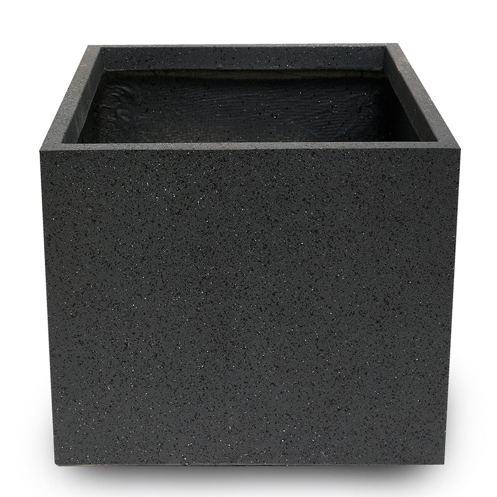 WOLFSBERG BLACK PLANTER 44 CM - حوض ولفسبيرج الاسود 44 سم