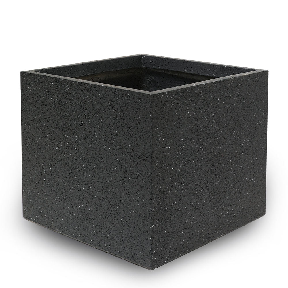 WOLFSBERG BLACK PLANTER 44 CM - حوض ولفسبيرج الاسود 44 سم