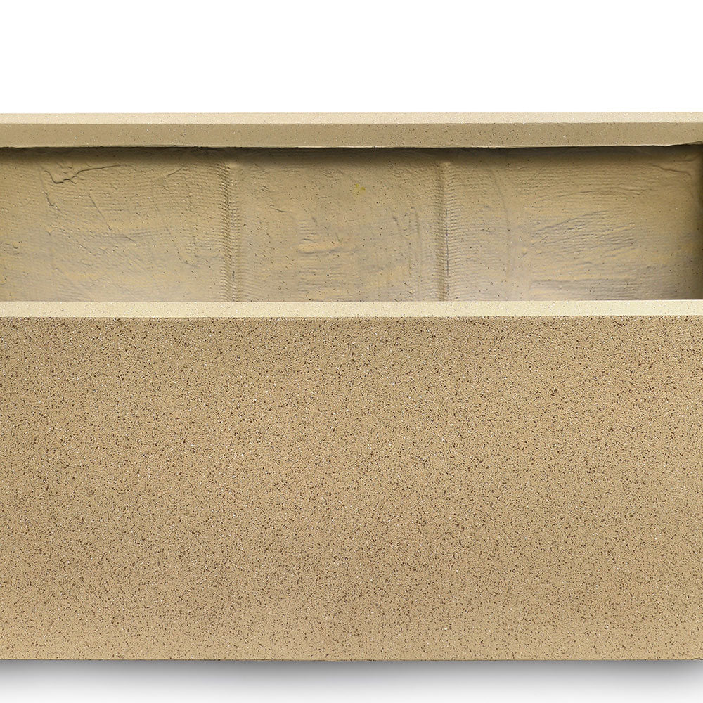 TRIER WHITE PLANTER 100 CM - حوض ترير الابيض 100 سم