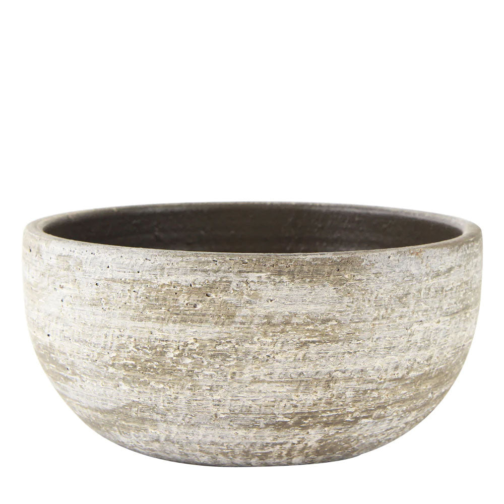 YERUDA BROWN BOWL D28CM - حوض ايرودا