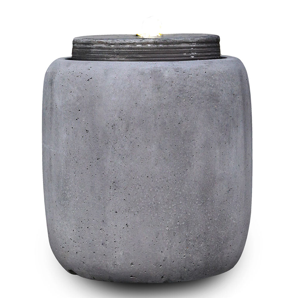 WELLINGTON NATURAL CONCRETE FOUNTAIN D30CM - نافورة ولنجتون