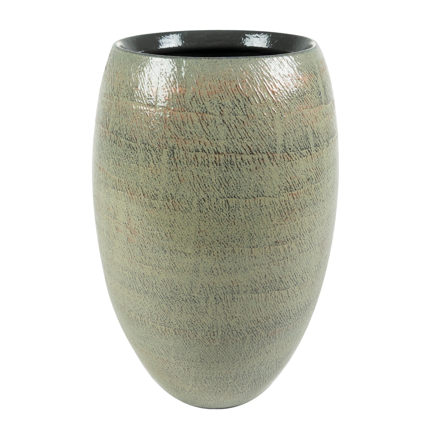 YAMBURK GREY BRUSH JAR H30CM - حوض يامبورك 30سم