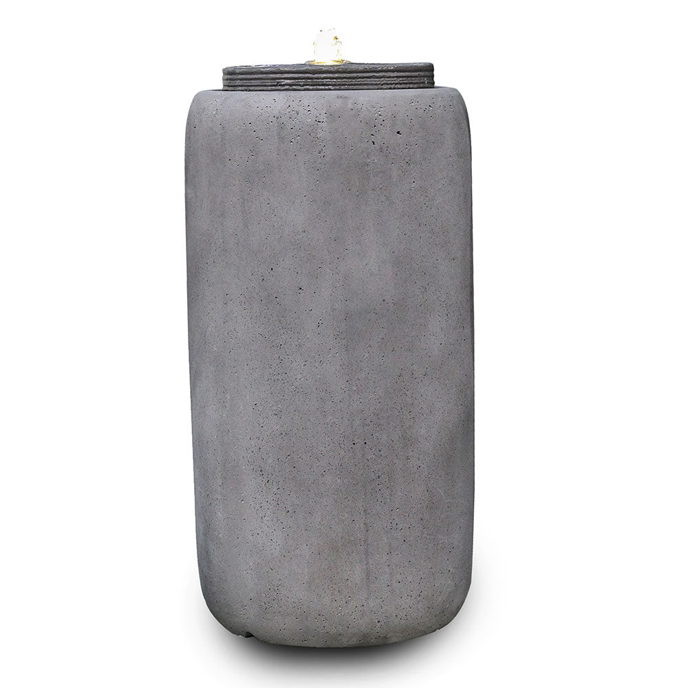 WELLINGTON NATURAL CONCRETE TALL FOUNTAIN H68CM - نافورة ولنجتون