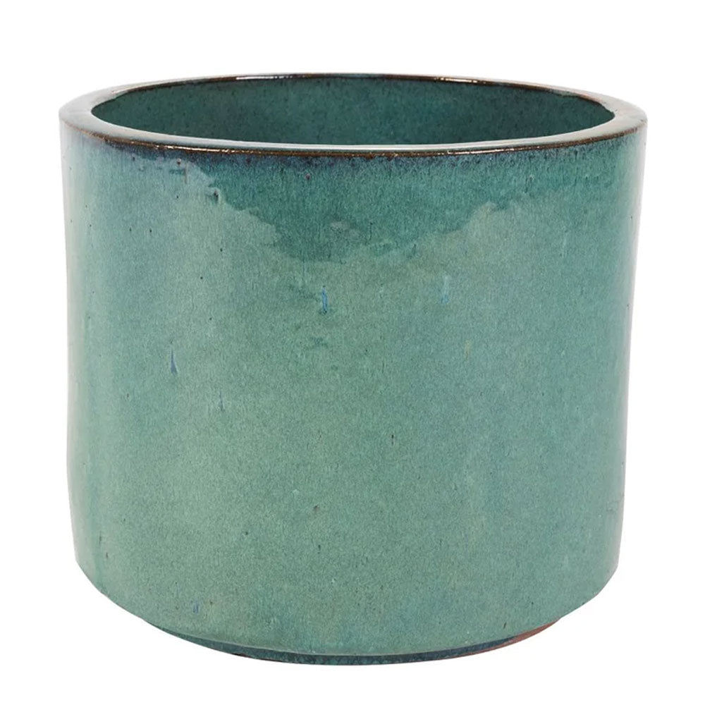 SARDANGA OCEAN-BLUE CERAMIC POT - حوض ساردانجا