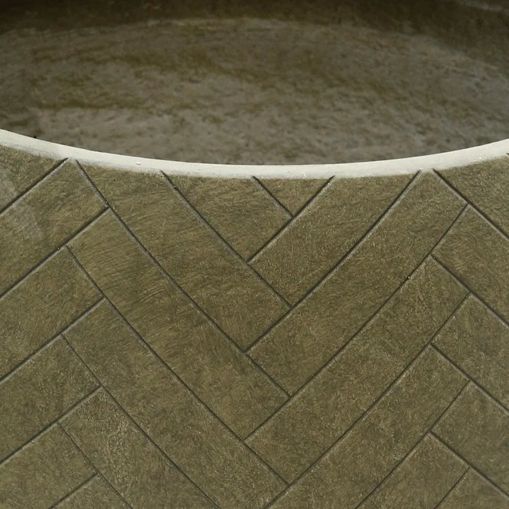 SNEEK CERAMIC MINT GREEN POT D43 CM