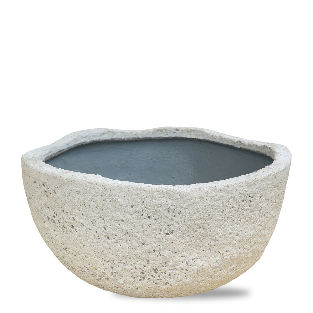 SAFFLE IVORY LOW POT D 59 CM - حوض سافلي ايفوري