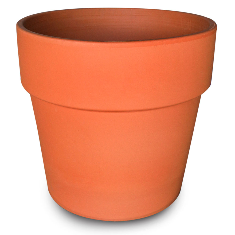 TERRA-COTTA POT 38cm حوض تيراكوتا