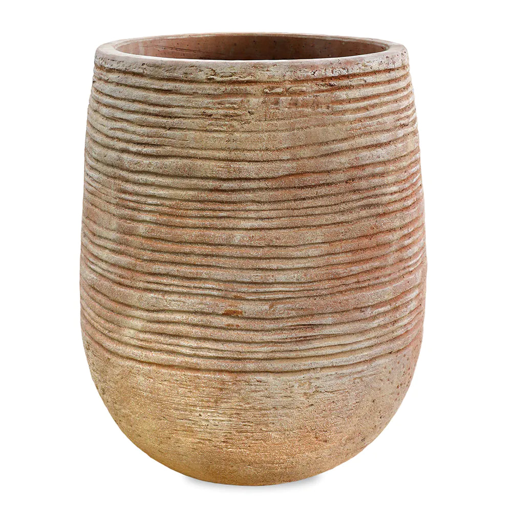 HIGH BAMAKO TERRACOTTA POT D40CM