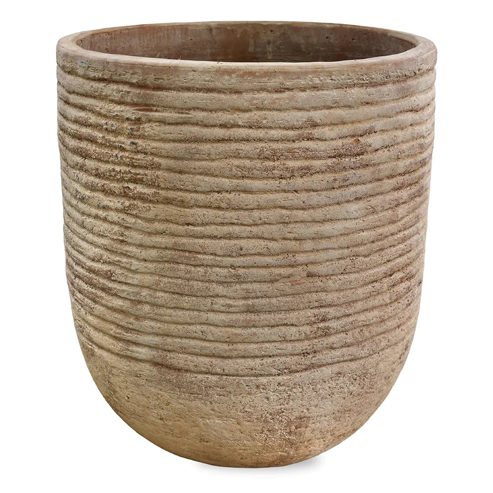 TALL BAMAKO TERRACOTTA PLANTER D55CM