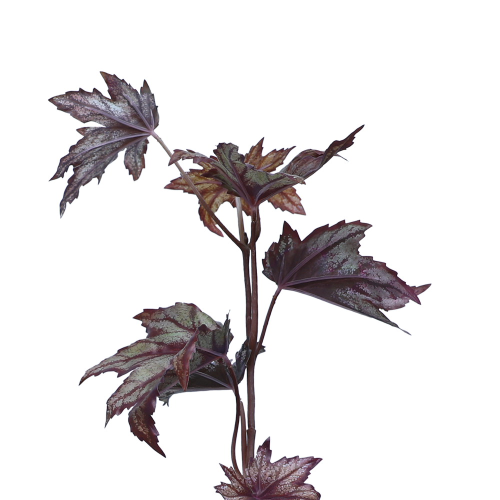 ARTIFICIAL BEGONIA PURPLE H70CM - بيجونيا أرجوانية صناعية