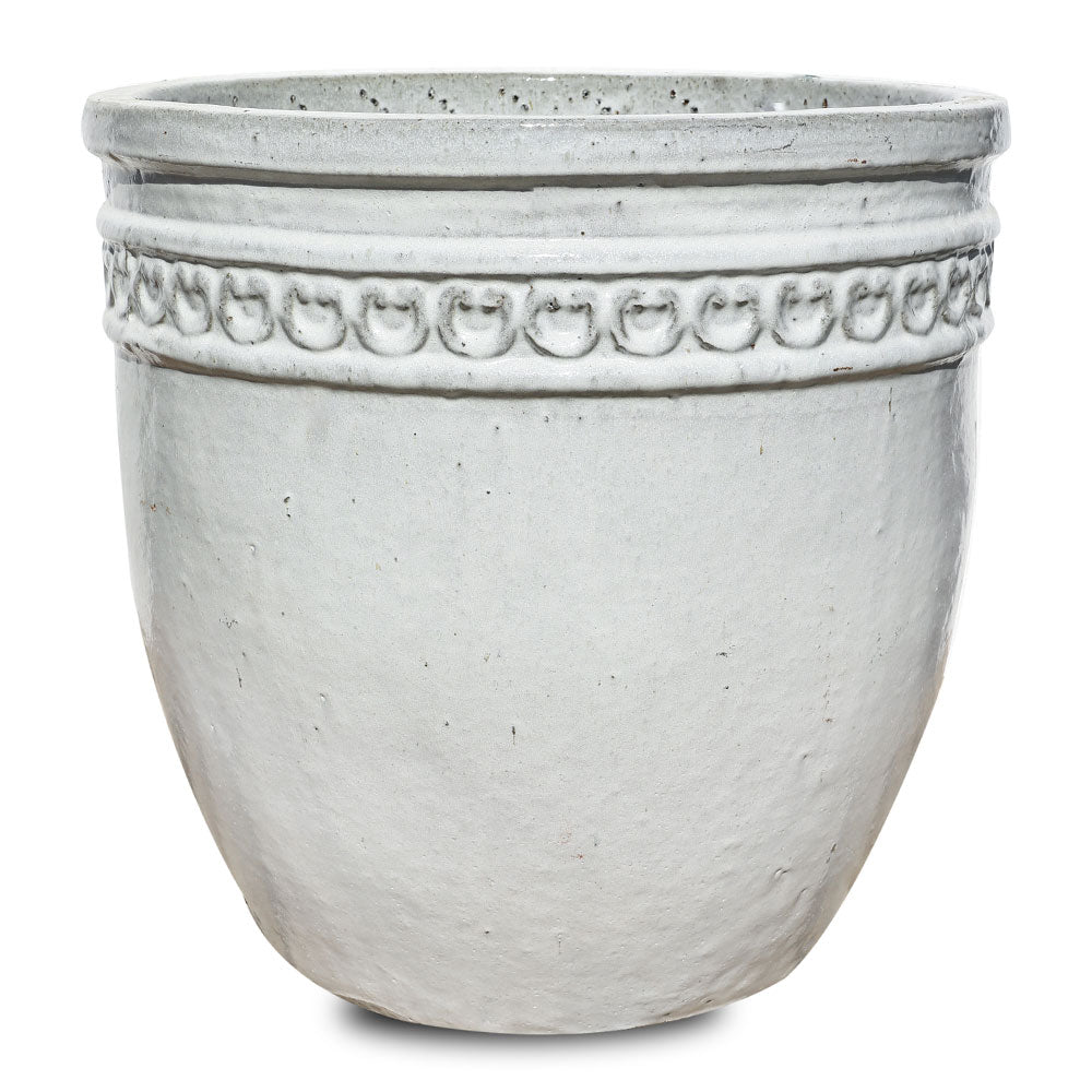 حوض ميبل - سيراميك أبيض - قطر 37 سم