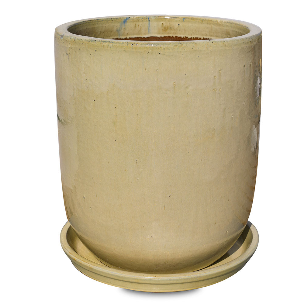 LEIDEN CREAMY CERAMIC PLANTER