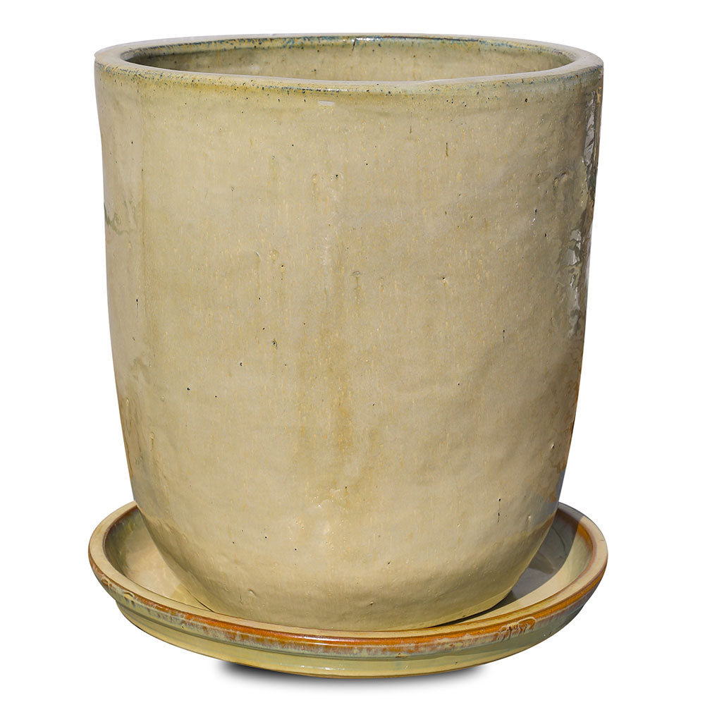 LEIDEN CREAMY CERAMIC PLANTER