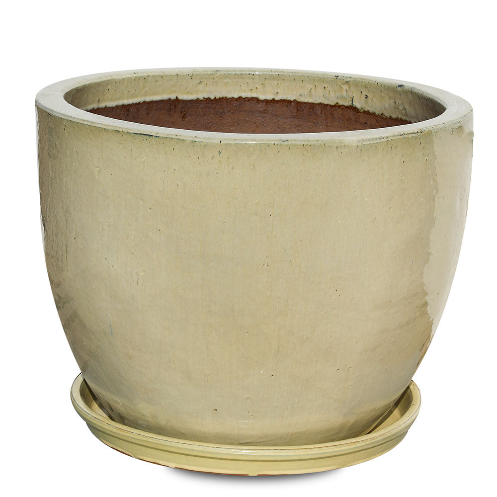 HOUTEN CREAMY CERAMIC PLANTER