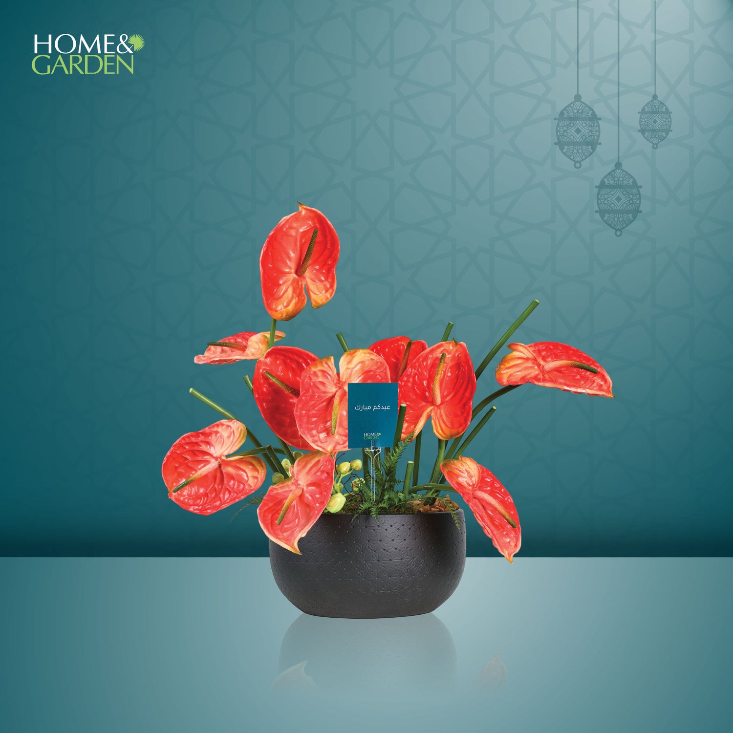 ARTIFICIAL ANTHURIUM EID GIFT