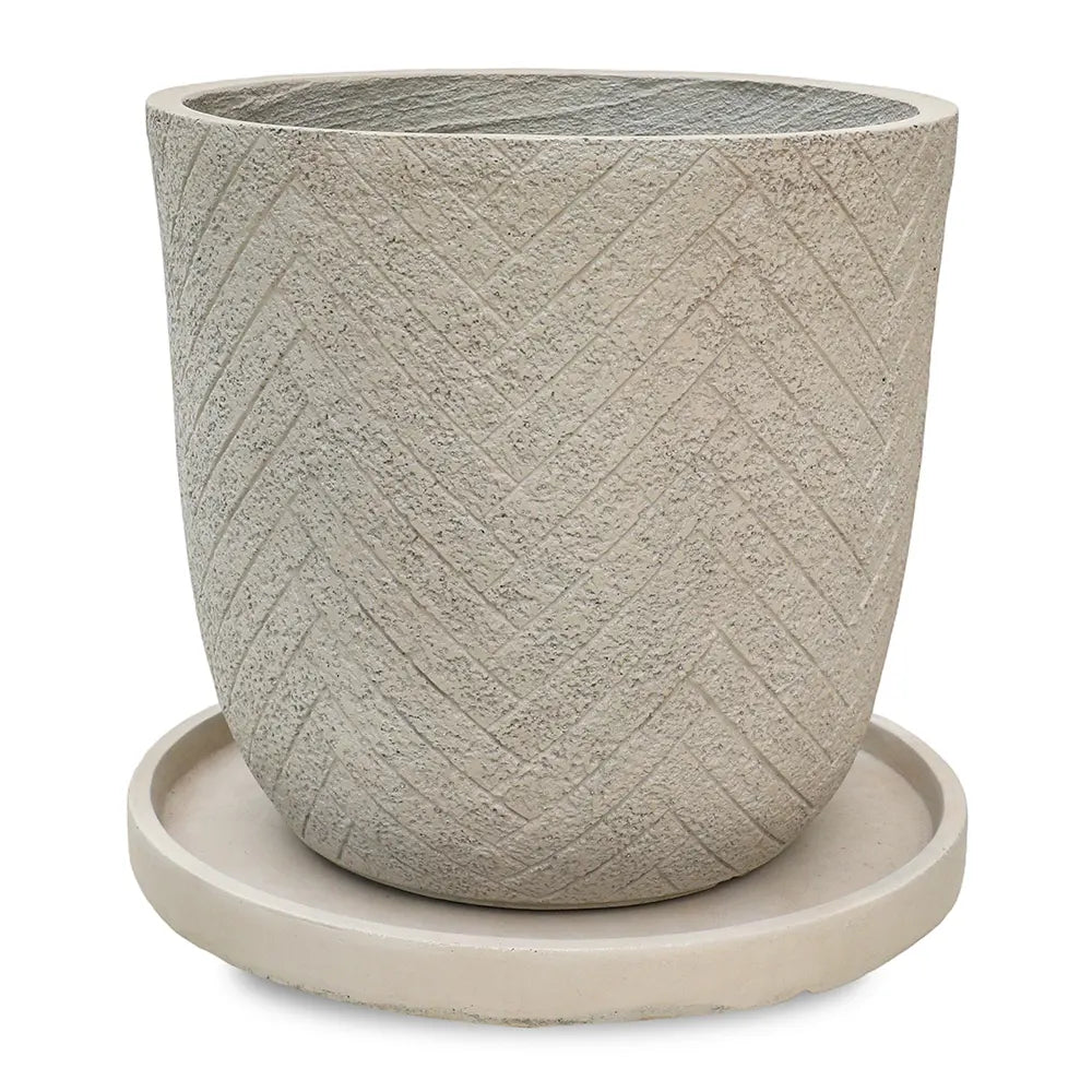 VOLENDAM BEIGE POT D43 CM