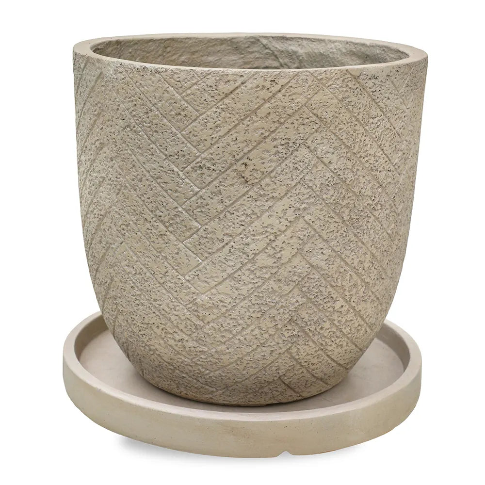 VOLENDAM BEIGE POT D35 CM