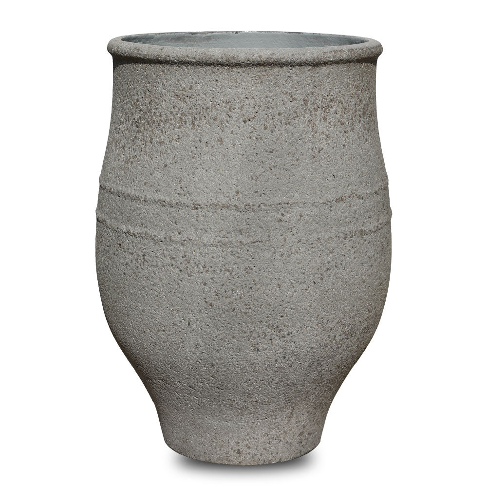 BORAS GREIGE BELLY VASE