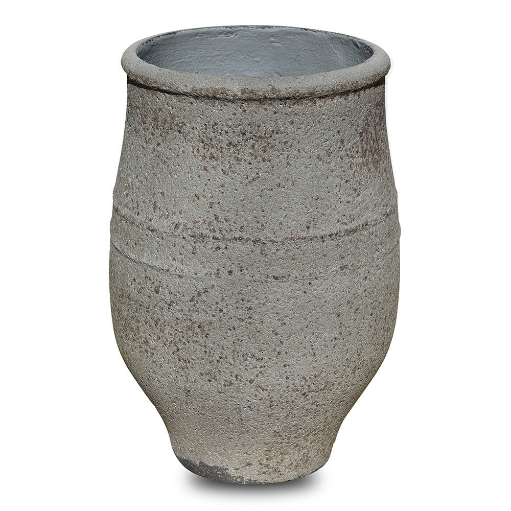 BORAS GREIGE BELLY VASE