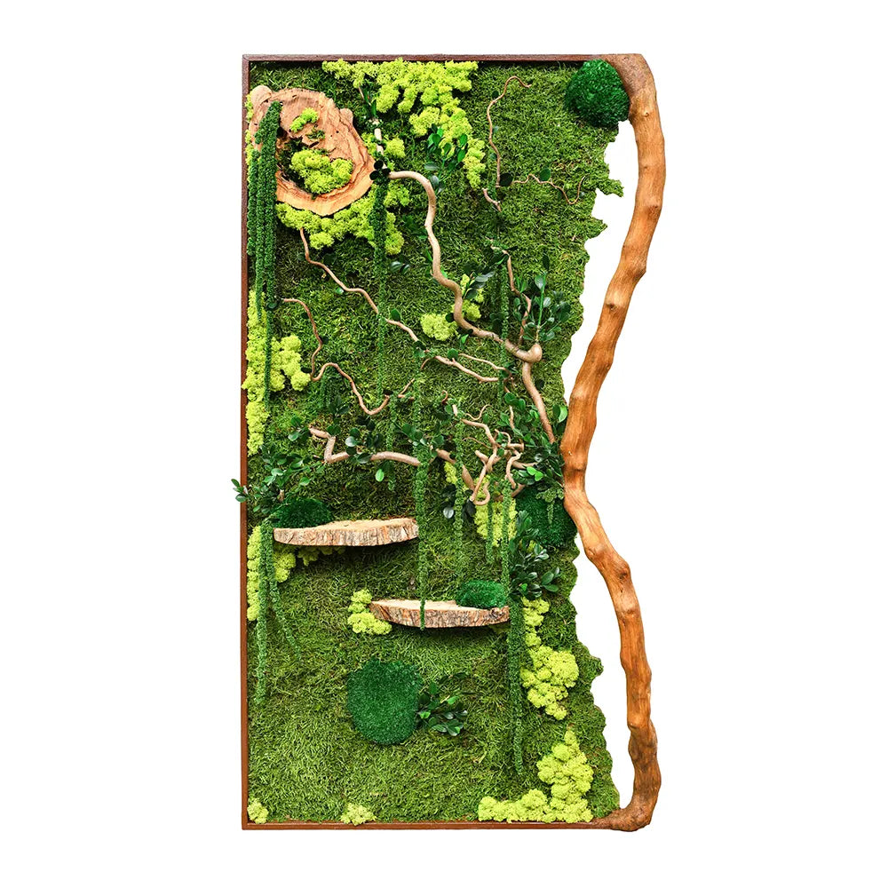 CUSTOMIZED PRESERVED MOSS WOODEN FRAME