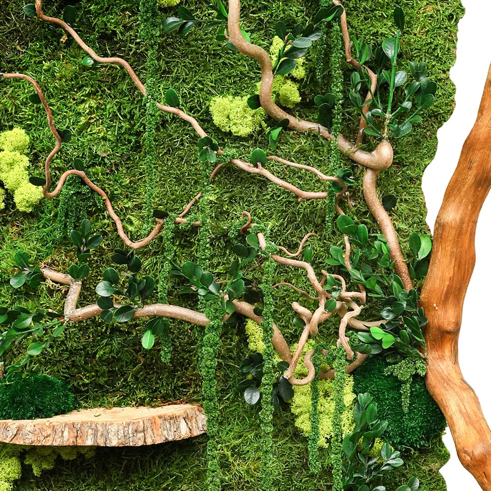 CUSTOMIZED PRESERVED MOSS WOODEN FRAME