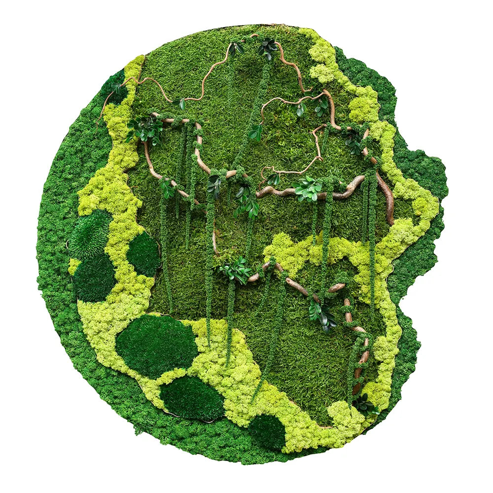 CUSTOMIZED PRESERVED MOSS FRAME