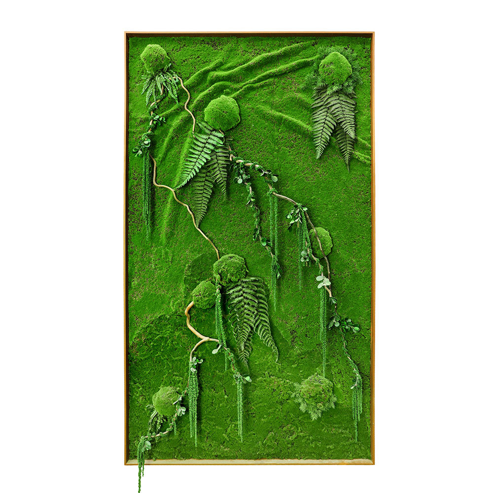 CUSTOMIZED ARTIFICIAL MOSS BIG FRAME ( إطار مصنوع من الطحلب الاصطناعي حسب الطلب (حسب الطلب