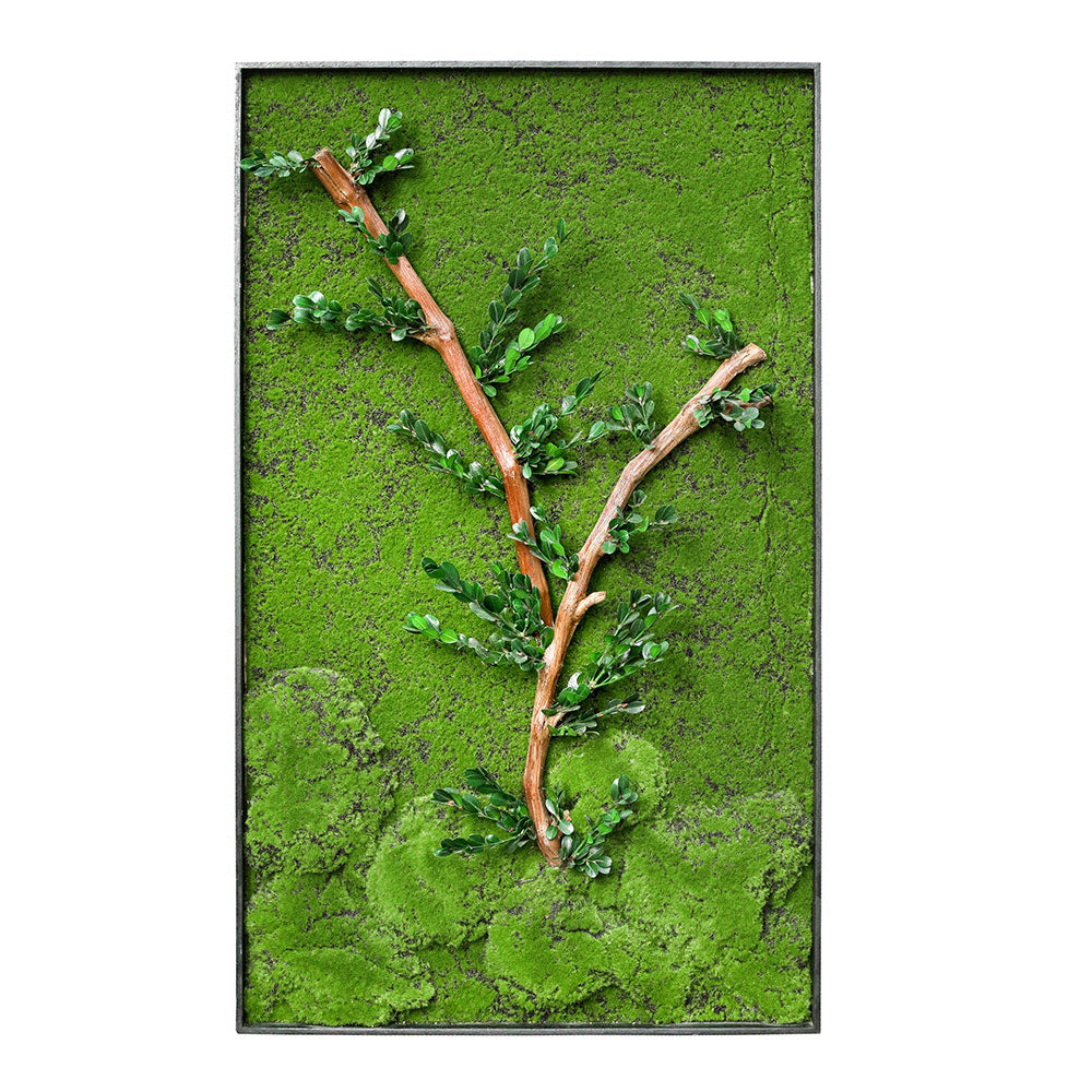 CUSTOMIZED ARTIFICIAL MOSS FRAME - DESIGN 6- إطار مصنوع من الطحلب الاصطناعي حسب الطلب - التصميم  6