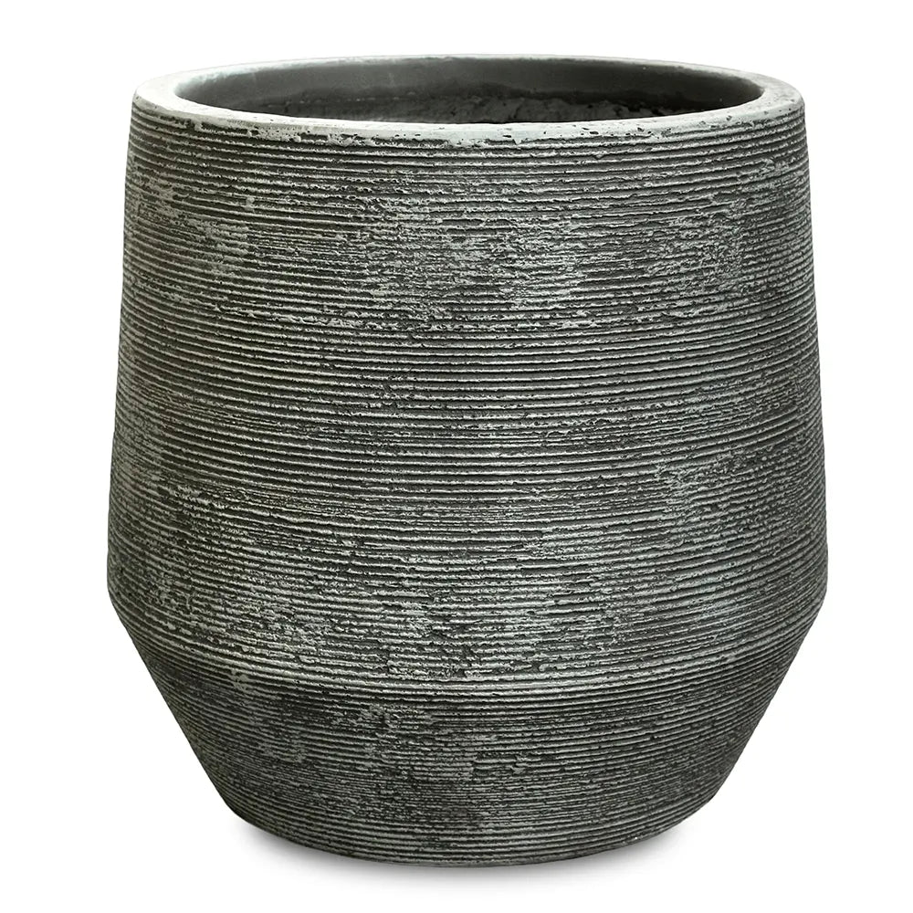 KEMPTEN DARK GREY POT D 43 CM - حوض كيمبتن