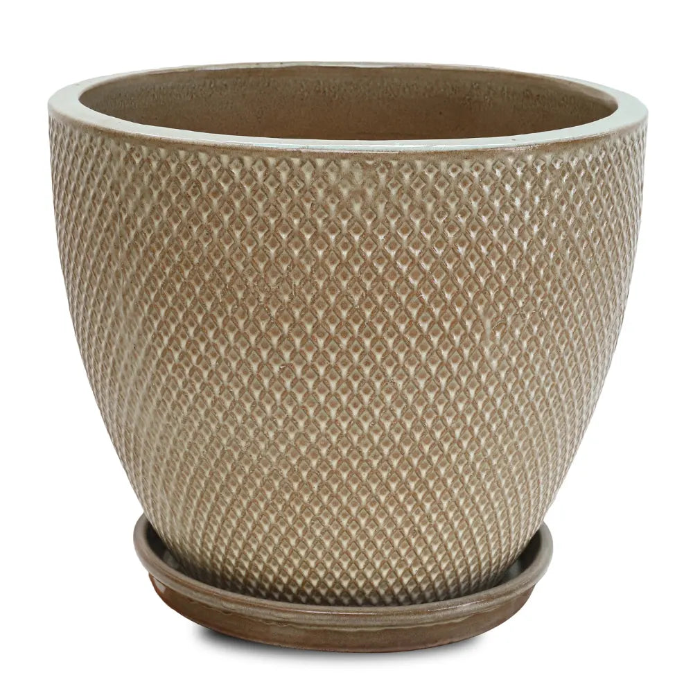 حوض سنوبا - سيراميك بني - قطر 48 سم